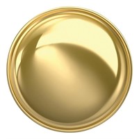 $8  Schlage Marwood Non-Turning Knob, Bright Brass