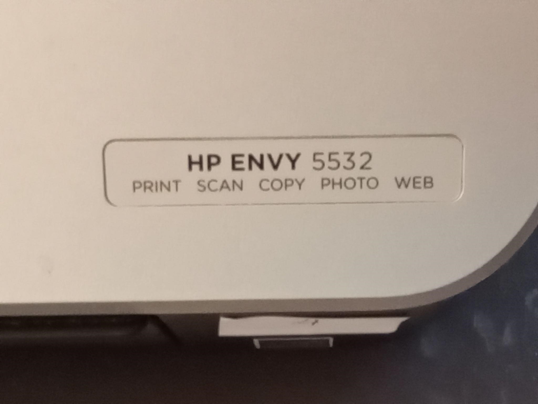 HP Envy 5532 System