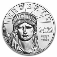 2022 1oz American Platinum Eagle Coin Bu
