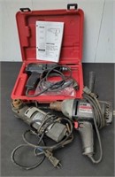 (3) Craftsman Power Drills 
3/8", 1/2" & 3/8"