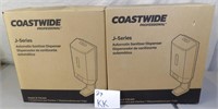 2 Boxes Coastwide J Series Automatic Dispenser