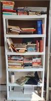 White Shelf with Contents