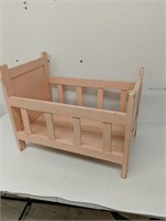 Pink Baby doll bed approx 22