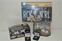 Elvis match box private jet collection, match box