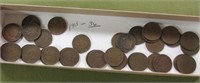 36 1905 Indian Head Cents