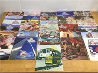 31 Train Collector Quaterly Magazines