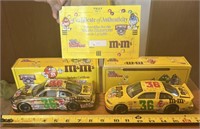 Nascar 50th Anniversary M&M #36 2 car set