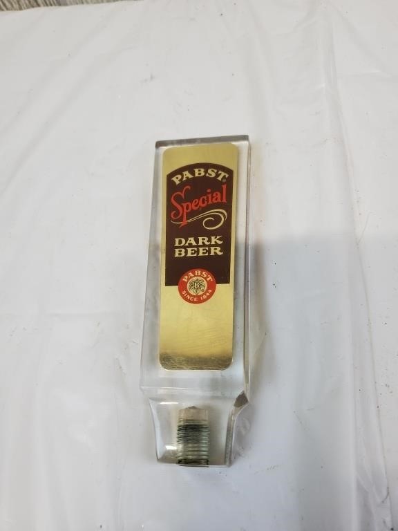 Pabst Special Dark tap handle