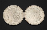 2 -1921 Morgan Dollars