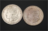 2 -1921 Morgan Dollars