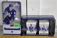 2017 Maple Leafs Centennial cards in tin