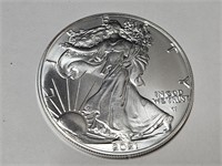 2021 Silver Eagle Dollar  Coin