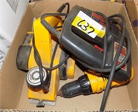 SKIL JIG SAW, BATTERY PLANER , AND DRILL