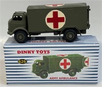 NEAT VNTG DINKY TOYS DIE CAST MILITARY AMBULANCE