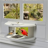 Window Bird Feeder 180° for Ultimate Wild Bird Wat
