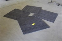 (4) 39" Carpet Squares