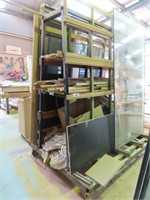 Mobile A Frame Glass Transport/Shop Trolley