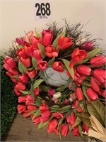 Tulip Wreaths (Set of 2) (24") (Den)