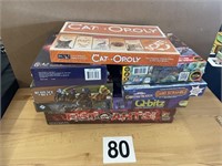 LOT OF 8 MISCELLANEOUS GAMES