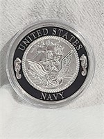 Navy Shellback Coin