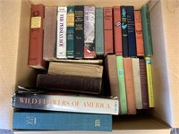 20+ hardcover vintage and antique books - c1870
