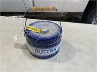 butter crock w/lid.  NEW