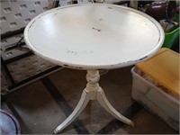 Shabby White Painted Table