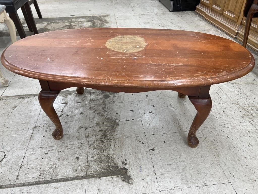 Oval Coffee Table