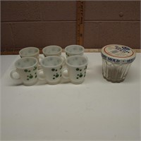 Early Anchor Hocking Mugs and Glass Mold