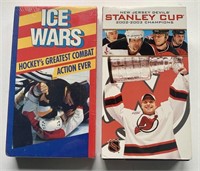 2 Hockey VHS Tapes