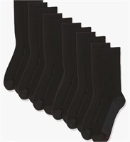 HANES MENS HANES CREW SOCKS SIZE 6-12 6 PAIRS