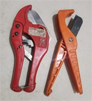 1/2-1" Ratcheting and Regular Pipe Cutters
