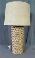 Rope Lamp 29" tall, manual switch on cord