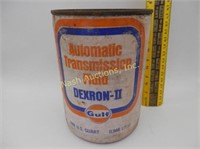 Dexron II automatic transmissiion fluid paper can