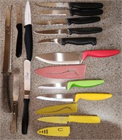 Kuhn Rikon & Ginsu Steak Knives Mixed Knife Lot
