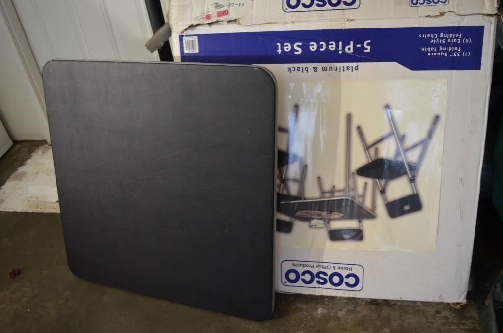Cosco Folding Table & Chairs in Box