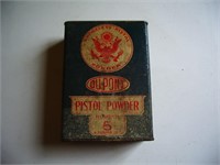 Dupont Pistol Powder Tin
