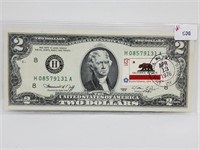 1976 $2 Note First Day Issue