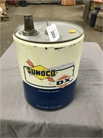 Sunoco DX 5 gallon can