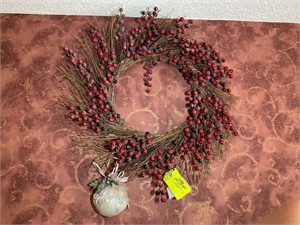 Cranberry Wreath