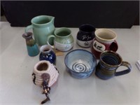 Pottery Mugs and more