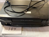 ORION VHS PLAYER