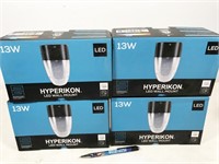 4 fixtures, HyperWallMount13-50P, Hyperikon LED