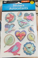 New- 3D Dimensional Stickers-  Birds