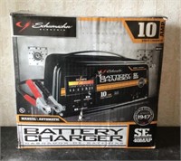 Schumacher battery charger in box