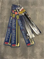 Mix of Carbide Gritted Rec./Hacksaw Blades x 8Pcs