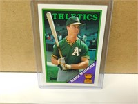 1988 Topps Mark McGwire #580 All Star Rookie Card