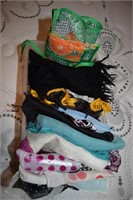 Shoebox Tote of Women's handkerchiefs/Scarves