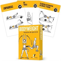 $11  NewMe Fitness Bodyweight Exercise Guide Card