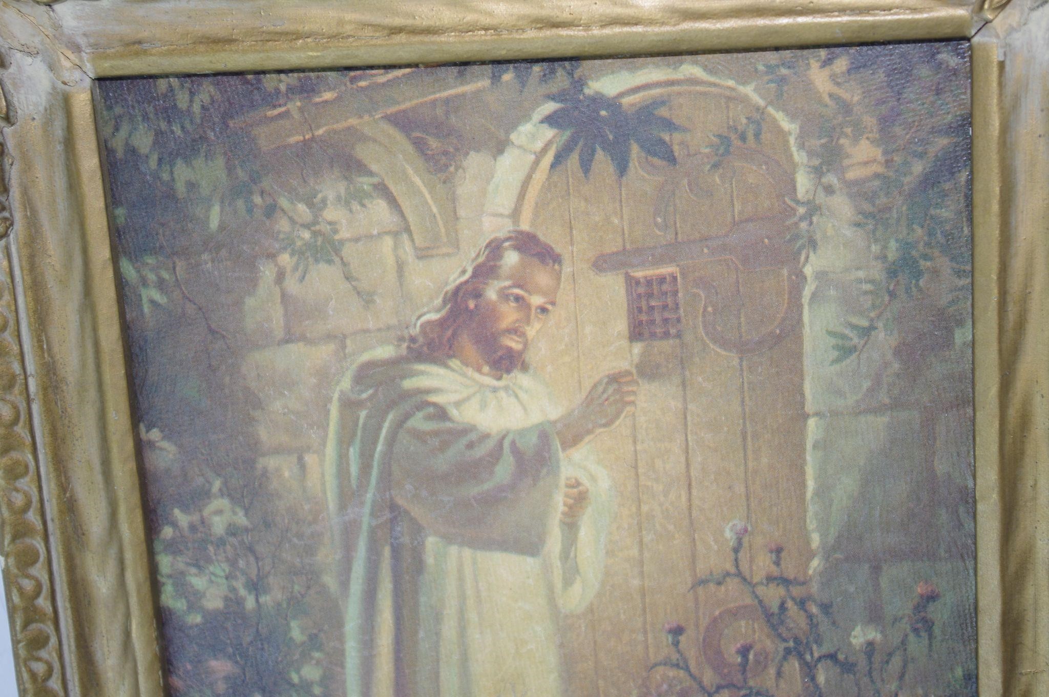 Vintage Jesus Painting